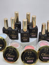 Clásica Collection – 4 Set Bundle | Rubber Base + Gel Polish + Builder Gel