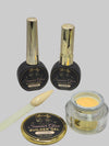 Summer Glow Perfect Match Set Coconut Milk — Builder Gel + Rubber Base + Gel Polish